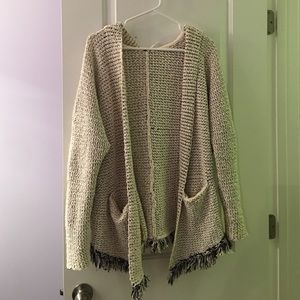 Free People fringe sweater