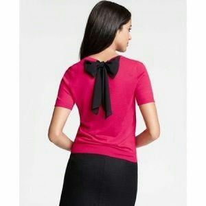 Ann Taylor Bow Sweater