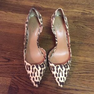 Leopard J. crew pumps