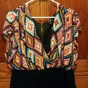 Cute dress size 18W. NWOT.