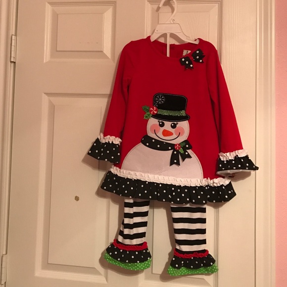 Rare Editions Tophat snowman outfit