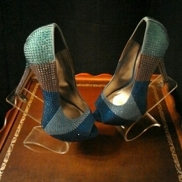 Enzo Angiolini multi Rhinestone