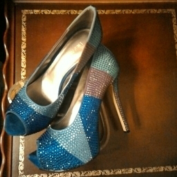 Enzo Angiolini multi Rhinestone - Picture 2 of 4