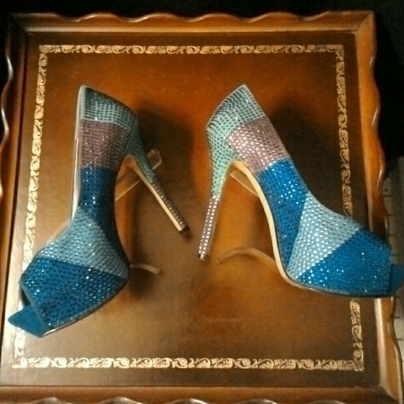 Enzo Angiolini multi Rhinestone - Picture 3 of 4