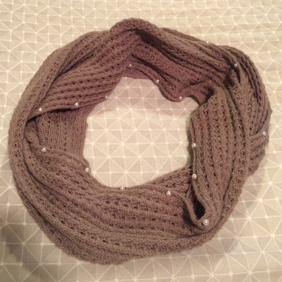 Light brown Infinity Scarf