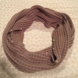 Light brown Infinity Scarf