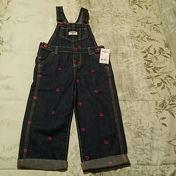 Denim Oshkosh Overalls 3T