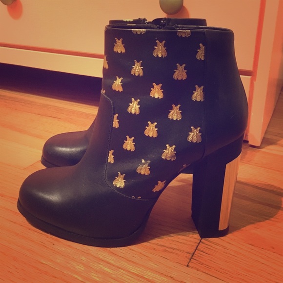 Alayna Black Leather Ankle Boots. By Miista