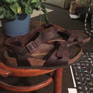 Rio habana oiled leather Birkenstocks