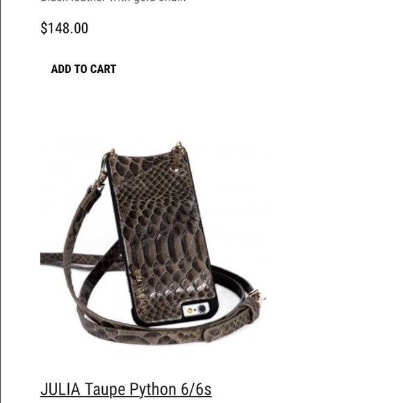 Bandolier cell phone holder