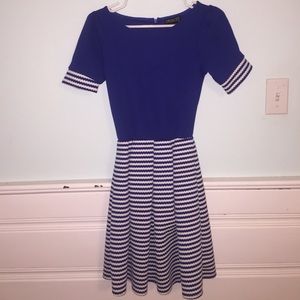 Fit and flair dress