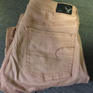 American Eagle Sateen jeggings