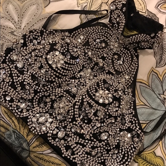 Jovani crop top and skirt!