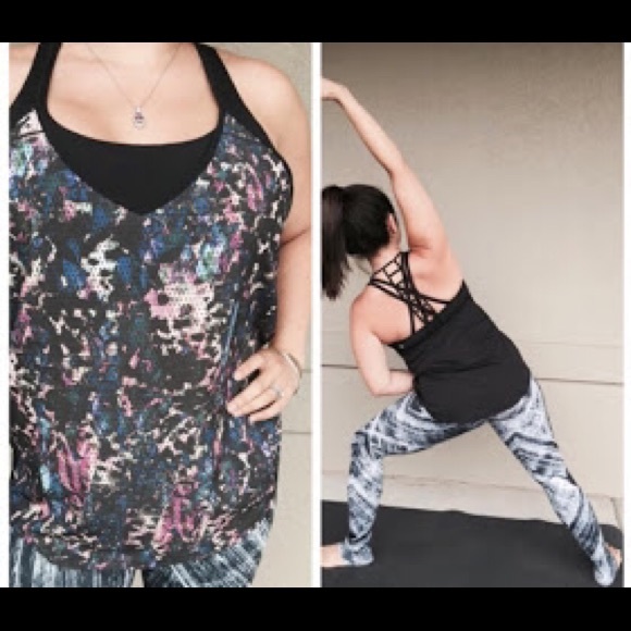 Lululemon Breezy Singlet Multicolored Floral Tank - Picture 2 of 5