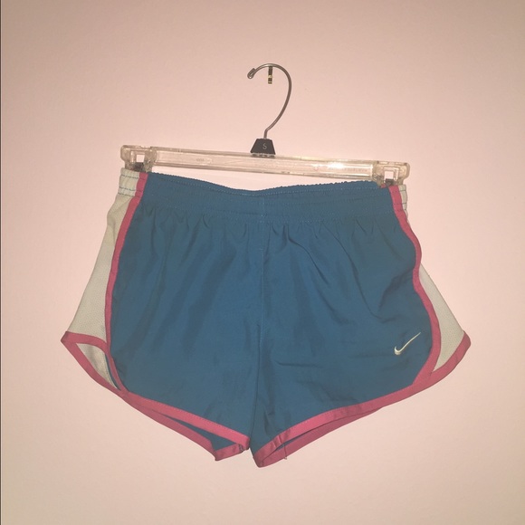 Nike dry-fit shorts (blue and pink)