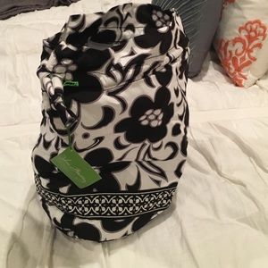 Vera Bradley ditty bag night and day cosmetic bag