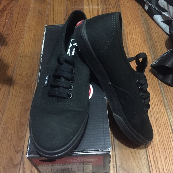 Basically New Black Vans