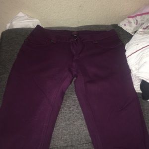 Purple pants