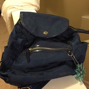 Coach mini backpack