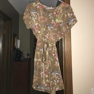 Deer print light weight tunic/dress