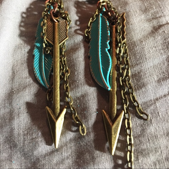 Handmade Dreamcatcher Earrings - Picture 3 of 4