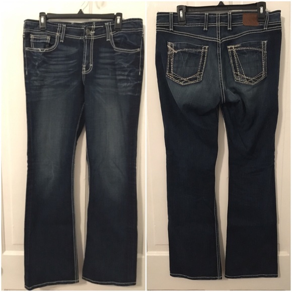 BKE Wendi stretch boot cut jeans