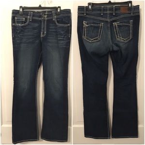 BKE Wendi stretch boot cut jeans