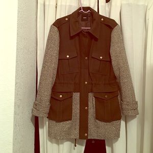 Multi-pocket Peacoat