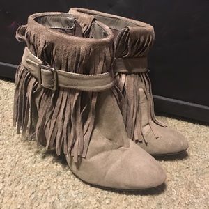Bring On The Fringe Bootie