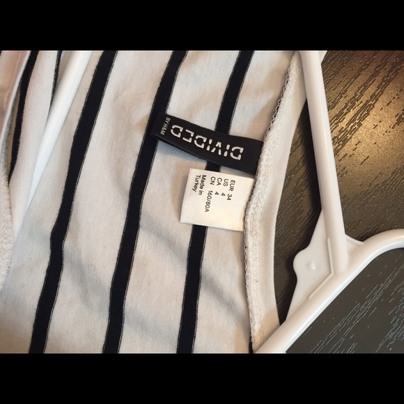 H&M striped dress size 4 - Picture 2 of 2