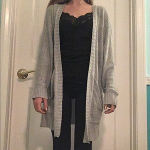 Gray urban outfitters cardigan