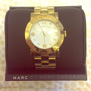 Marc Jacobs gold watch