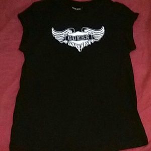Black guess shirt
