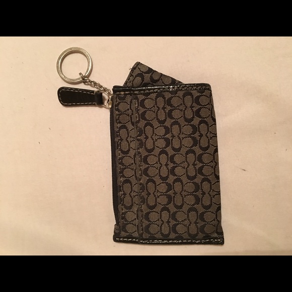 Coach keychain purse