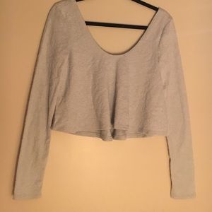 Urban Outfitters Light Blur Crop Top
