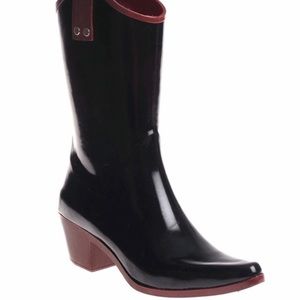 Henry Ferrera rain boots NWOT