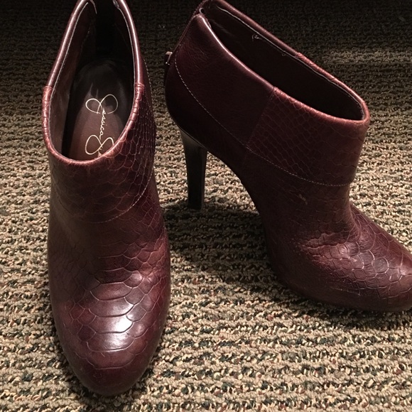 Dark Brown Jessica Simpson booties