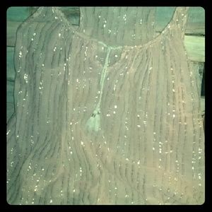 Abercrombie & Fitch sheer tank