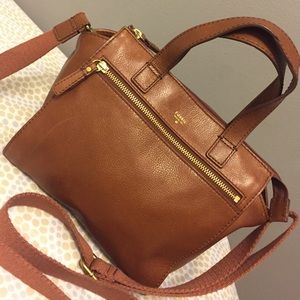 Fossil leather purse