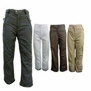 Pulse Womens cargo snowboard pants in BROWN!