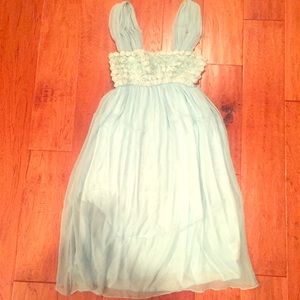 PRECIOUS baby blue dress!!
