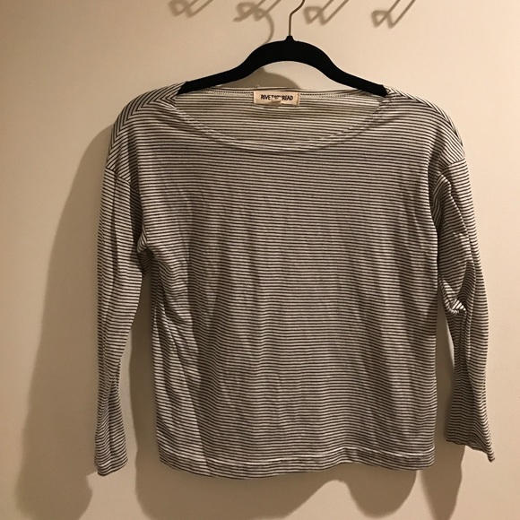 Madewell Rivet & Thread Striped Shirt