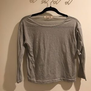 Madewell Rivet & Thread Striped Shirt