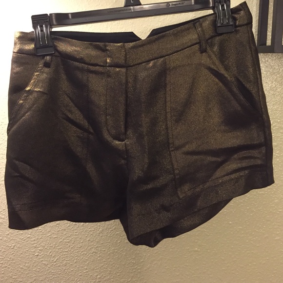 Maxazria Shimmer shorts