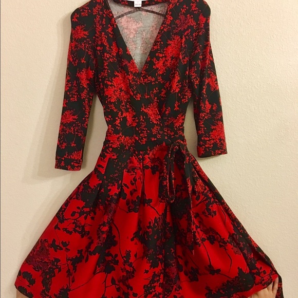 DVF Jewel Wrap Dress
