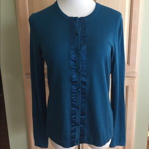 Gorgeous Teal Blue Sweater 🐳