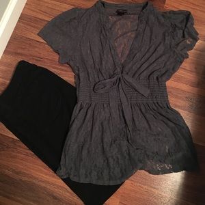 🎄SALE🎄Lace Torrid shirt