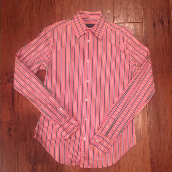Pink POLO Ralph Lauren Women's button down top