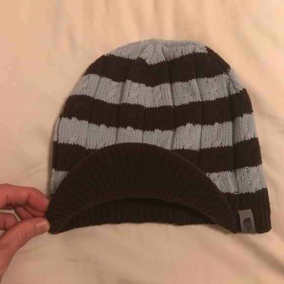 north face brimmed beanie
