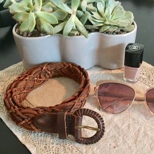 Urban Outfitters brown leather belt